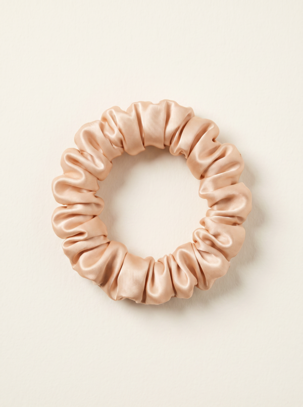 Mulberry silk scrunchie - slim 2 cm