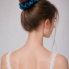Mulberry silk scrunchie - full 5 cm